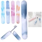 4PC Travel Toothbrush Holder Marble Plastic Cover Case Tube Cap Carry On Camping New. Price: $7.56.