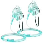 Ansnf Pack Oxygen Mask For Face Adult With 6.6' Tube & Size M-2PCS, Green New. Price: $17.41.