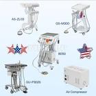 Dental Mobile Delivery Cart Treatment Unit System/ Oil-free Air Compressor 110V New. Price: $939.78.