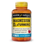 Mason Natural Magnesium And Vitamin D3 With Turmeric, 60 Day Supply Dietary New. Price: $21.99.