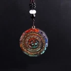 7 Chakra Natural Stone Energy Pendant Necklace Yoga Reiki Healing Amulet Choker New. Price: $7.24.
