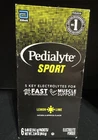 Pedialyte Sport Electrolyte Powder Lemon Lime 6 Packets Per Box New. Price: $14.99.