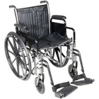 Mckesson Standard 18" Wheelchair With Swing Away Footrests New. Price: $244.19.