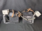 2 Vintage Braun Rl 510 Flash Battery Pack Travel Untested Leather Bag Used. Price: $25.00.