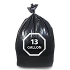 Dualplex Tall Kitchen Trash Bags 13 Gallon 200 Count Black Garbage 24 New. Price: $48.62.