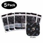 Compex Easy Snap 2IN - 5 Pack (20 Electrodes) Black New. Price: $45.00.
