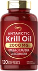 Carlyle Antarctic Krill Oil 2000MG 120 Softgels Count (pack 1) New. Price: $34.90.