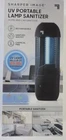 New Sharper Image Home And Car Sanitizer Portable Lamp Black. Price: $25.00.