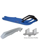 C&a Pro Xpt Snowmobile Skis Blue Doo Safari Citation (1990-1991) New. Price: $391.96.