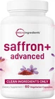 Micro Ingredients Saffron+ Advanced Supplements, 60 Veggie Capsules 10-IN-1 New. Price: $18.53.