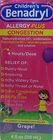 Children Benadryl Allergy + Congestion Grape 4 Fl Oz 6-11 Yrs Exp. 3/26 New. Price: $9.29.