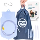 Pe Clear Silicone Enema Bag Kit. Suitable For Coffee And Water Colon Cleansing. New. Price: $46.91.