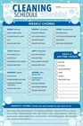 Cleaning Schedule Checklist Note Pad (60 Sheets) By Peter Pauper Press Inc Hardc Brand. Price: $16.69.