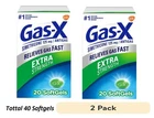 Pack Gas-x Extra Strength Relief Softgels With Simethicone 125 Mg 20 Count New. Price: $9.98.