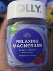 Olly Relaxing Magnesium Gummies, Supports Muscle 1 Count (pack Of 60) New. Price: $15.00.