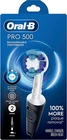 Oral-b Toothbrush Pro 500+ Plus Model Electric Power Rechargeable Black New. Price: $40.99.