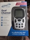Intensity At Home Dual Channel Pain Relief Device W/ 20 Electron Pads New. Price: $30.00.