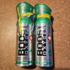 (2) Boost Oxygen Supplemental Pocket Size 3 Liters New Sealed Lot. Price: $19.87.