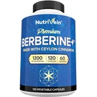 Nutrivein Premium Berberine Hcl 1200 Mg With Ceylon Cinnamon - Capsules H... New. Price: $55.16.