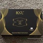 Bnu Led Light Therapy Face Mask 2458, 3 Settings, Rechargeable, Black/gold New. Price: $55.00.