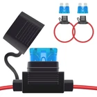 Pcs 12V Inline Fuse Holders 16 Awg Car Gauge Waterproof Set New. Price: $9.99.