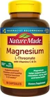 Nature Made Magnesium L-threonate With Vitamin C & D3, Provides 130 Mg New. Price: $83.15.