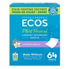 Laundry Detergent Sheets Vegan Hypoallergenic Plant Powered 64 Count Lavender Va New. Price: $49.99.
