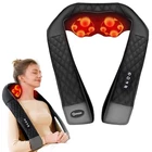 Knqze Shiatsu Neck, Back, Body Muscle Pain Relief Massager - KN68 Black Open. Price: $47.28.