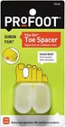 Profoot Vita-gel Toe Spacer 1 Pair New. Price: $8.95.