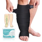 Sylong Swelling Edema Calf And Foot Compression Wrap Adjustable Sleeve For L... New. Price: $79.90.