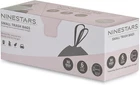 Ninestars NSTB-6-30 Extra Strong White Trash Bag W/dstring Closure, New. Price: $6.98.