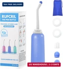 Rufcril Peri Bottle, Portable Travel Bidet With Bag, Tpe Material Can Be Boiled, New. Price: $12.58.