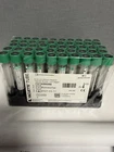 Vacuette Tube Ml Lh Lithium Heparin 13X100 Green Cap-black Ring 456088 New. Price: $15.00.
