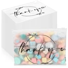 Ireer 100 Pcs Thank You Gift Makeup Bags Eva Count (pack Of 1), Clear New. Price: $30.29.