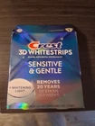 Crest 3D Whitestrips Sensitive & Gentle + Led Light 28 New. Price: $39.50.