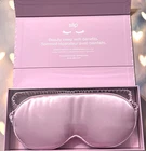Slip Pure Silk Wildflower Muted Purple Lavender Contour Sleep Mask In Box*. Price: $39.99.