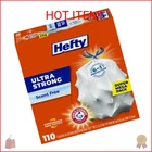 Hefty Ultra Strong 13 Gallon Trash Bags, Tall Kitchen Size, New. Price: $24.11.