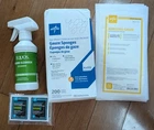 200 Medline 4PLY Gauze Sponges 4"X4" +10 SUREPREPWIPES+4 Wounddressings&cleanser New. Price: $9.49.