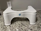 Squatty Potty SP-ECCO-7-WH The Original Bathroom Toilet Stool 7IN. White Pre-owned. Price: $9.99.