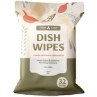 Dish Wipes 100% Biodegradable Pre-moistened Food-safe Camp Kitchen ... New. Price: $17.54.