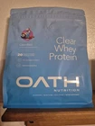 Oath Nutrition Clear Whey Isolate 20G Protein Coco Razz Blue 16.76 Oz Refreshing New. Price: $69.99.
