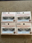 4X Ardell Professional Naked False Eye Lashes #433 Curled Tapered Soft Glue New. Price: $12.00.