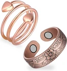 Feraco 2PCS Copper Rings For WOMEN,99.99% Pure Magnetic Thumb With New. Price: $17.49.