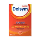 Delsym Maximum Strength Cough Suppressant, 20 Count (pack Of 1), Orange New. Price: $28.88.