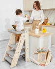 Forbena Foldable Toddler Tower Kitchen Learning Stool Helper, Montessori Kids... New. Price: $126.82.