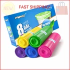 Forid 8 Gallon Trash Bags Multi Colored - Extra Thick Garbage Unscented, St New. Price: $32.07.