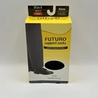 Futuro 20-30 Mmhg Dress Socks For Men Lifestyle Firm Compression L-black 1 Pair New. Price: $17.99.