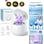 Dental Ultrasonic Retainer Cleaner Machine With Uv Light 45KHZ 200ML. Price: $65.60.