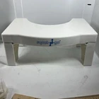 Squat-n-go 7 Foldable Squatty Potty Toilet Stool In White Perfect For Kids Used. Price: $21.99.