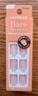 Impress Press-on Manicure Nails Short Square Bare But Better "instinct" New!. Price: $7.99.